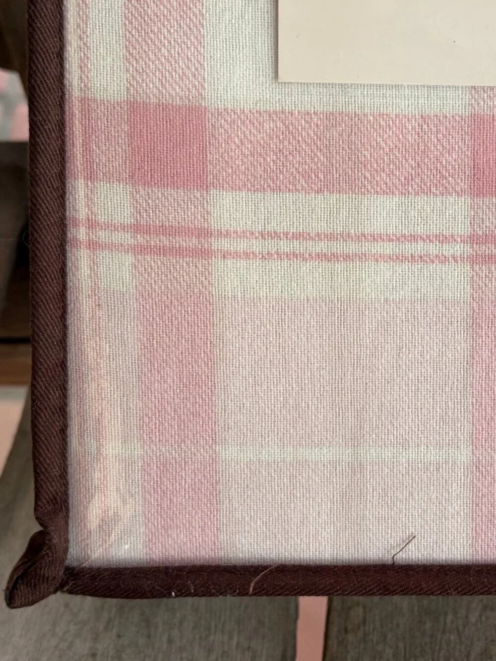 NEW Laura Ashley Queen Size MULHOLLAND PINK PLAID Cotton Flannel Sheet Set